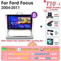Miniatyrbillede 2 af 2: Bilradio, Android 12 kompatibilitet, GPS-navigation, T10-1(B)-MIC-CAM-DVR