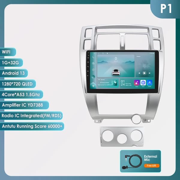 Bil Multimedia Afspiller, GPS Navigation, Carplay Audio, P1 A