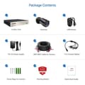 Miniatyrbillede 2 af 2: CCTV-system, H265+ komprimering, 5MP Lite HD-TVI DVR, , 1T, 8CH DVR x 8 Cameras