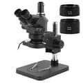 Miniatyrbillede 2 af 2: Stereo Mikroskop, Simul-Focal Teknologi, Trinokulær Design, med 0,7x 0,5x