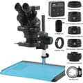 Miniatyrbild 2 av 2: Stereo Mikroskop, 3.5X - 90X Zoom Förstoring, 48MP HDMI USB Kamera,Svart, 48MP HDMI Typ-C