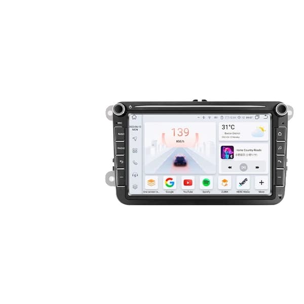 Autosoitin, Android Auto -yhteensopivuus, GPS-navigointi, 8-tuumainen S4