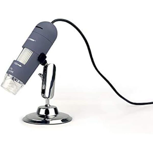 Celestron Deluxe 44302-C handhållet digitalt mikroskop, grått