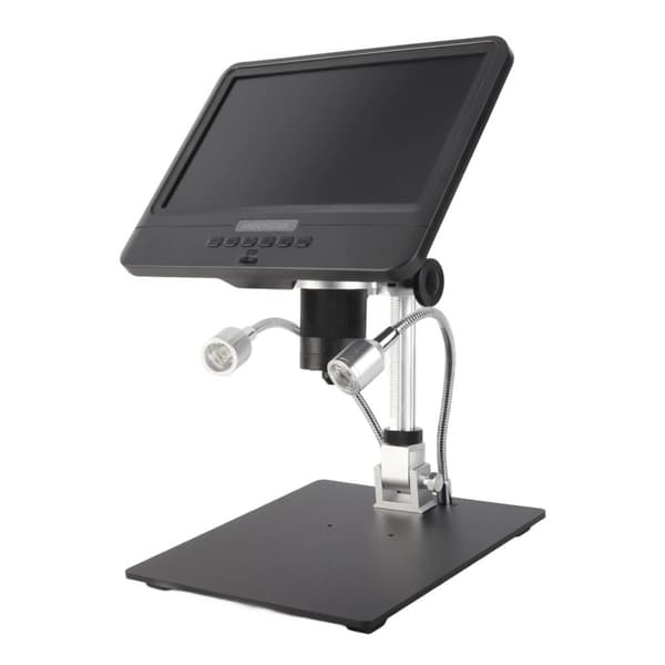 Digitalt Mikroskop, 8,5 Tommer LCD, 5X til 1200X Forstørrelse,Med batteri
