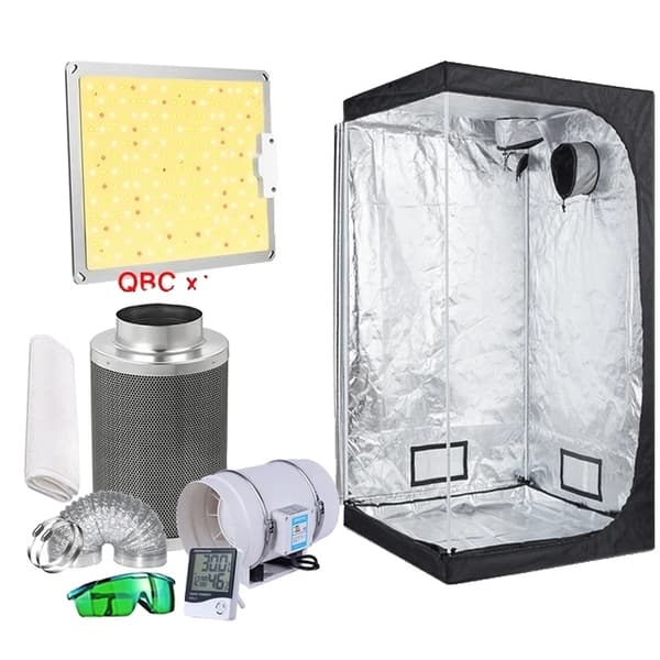 Samsung Quantum Led Växtljus, Fullt Spektrum, Dimmer Kit, Kombination 1, 80x80x160cm Kit