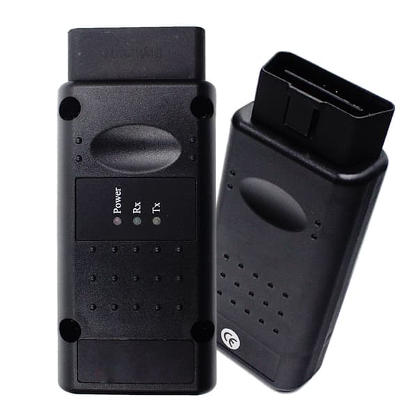 OBD2-kode scanner, ægte PIC18F458 chip, flash firmware, Opcom 2021, Real PIC18F458
