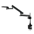 Miniatyrbillede 2 af 2: Mikroskopstativ, Leddet Arm, Justerbar Klemme, 32mm Søjle Sort