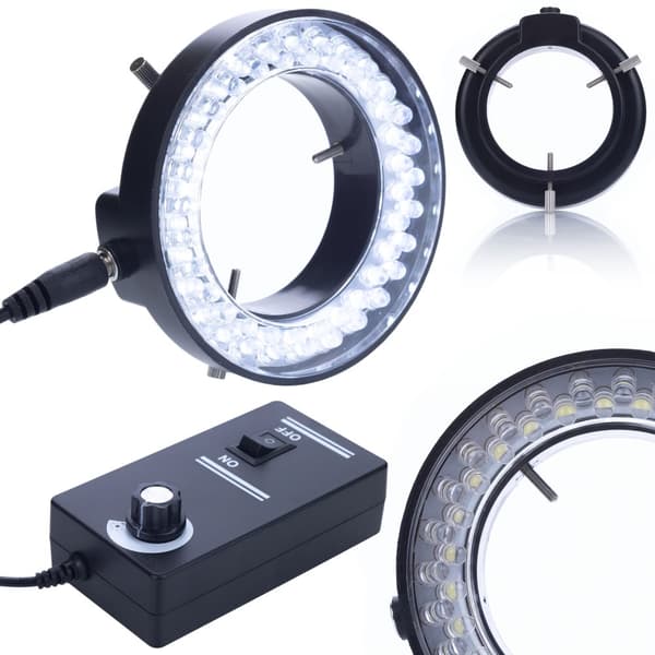 Justerbar 56xLED mikroskopbelysning