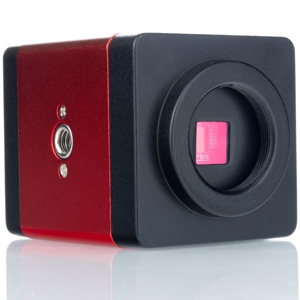 Rosfix digitalt mikroskop med justerbar arm Earth Pro MCEP-0.5X-PZRR + 8 tommer display + digital mikroskopholder + Draco Red kamera