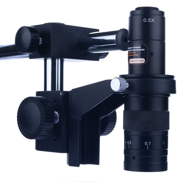 Earth Pro MCEP-0.5X-PZRR digitalt mikroskop med justerbar arm + 8 tommer mikroskopdisplay + digital mikroskopdisplayholder + PEGASUS Pro mikroskopkame