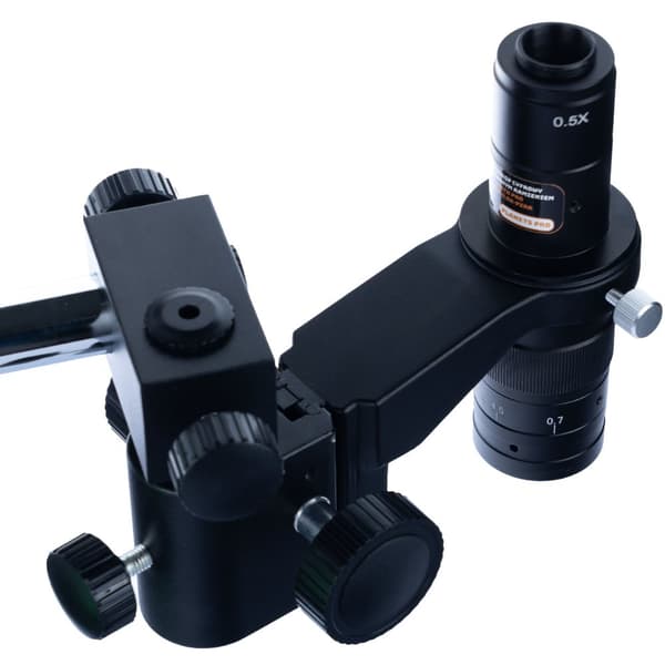 Earth Pro MCEP-0.5X-PZRR digitalt mikroskop med justerbar arm + 8 tommer mikroskopdisplay + digital mikroskopdisplayholder + PEGASUS Pro mikroskopkame
