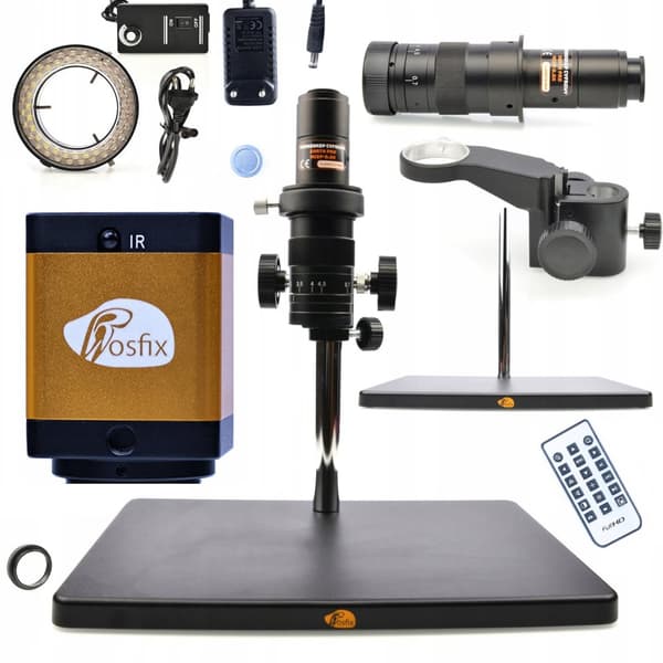 Rosfix Earth Pro MCEP-0.5X digitalt mikroskop + Illuminator + PEGASUS Pro mikroskopkamera