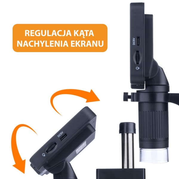 Digitalt mikroskop med 4,3" skärm LP043-Z01C