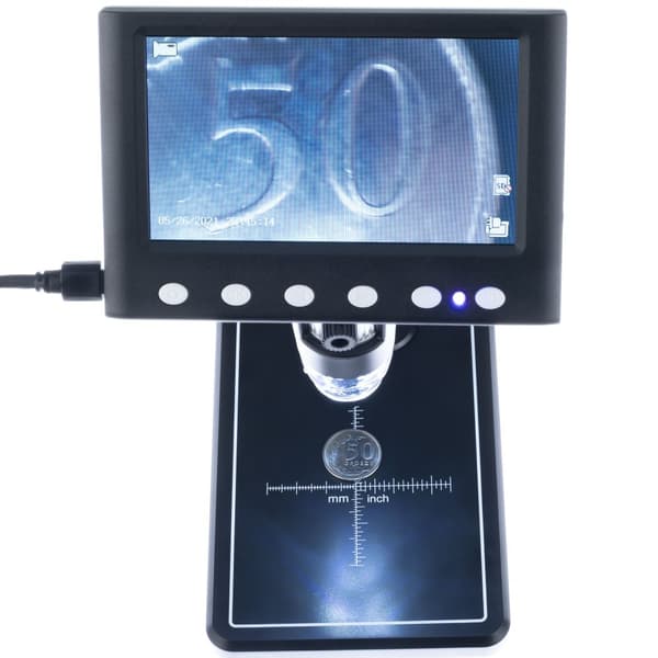Digitalt mikroskop med 4,3" skärm DM7-B1