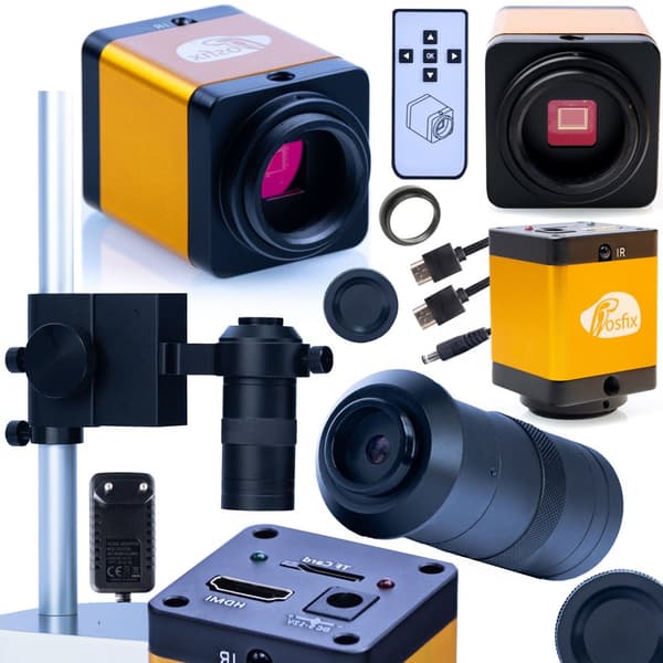 AMMATTIMAINEN DIGITAALIMIKROKOOPPI KAMERALLINEN PEGASUS Pro 12MP CMOS 3IN1 -SETTI