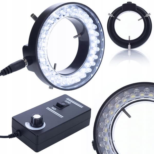 Rosfix Earth Pro MCEP-0.5X digitalt mikroskop med Aquarius PRO KMAP-HDMI-USBC 8.29mp kamera og justerbar 56xLED-belysning
