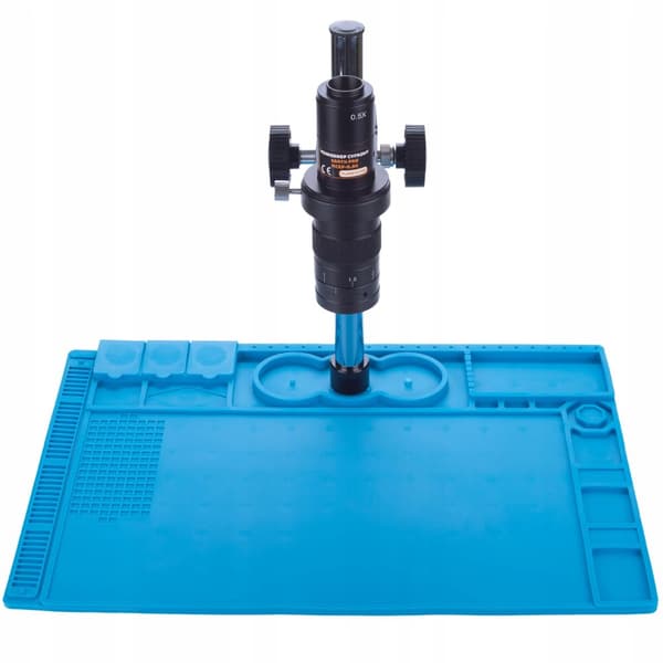Rosfix digitalt mikroskop Earth Pro MCEP-0.5X + Draco RED PRO KMDRP-HDMI-VGA 2mp kamera + silikonmatta (järnbas) 480x320mm