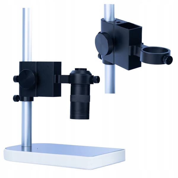 Rosfix Justerbar bom til ODM-180X 50 mm digitalt mikroskop + Platform til ODM-100X 50 mm og 40 mm + Draco Blue PRO kamera KMDBP-HDMI-VG Plantes Pro-se