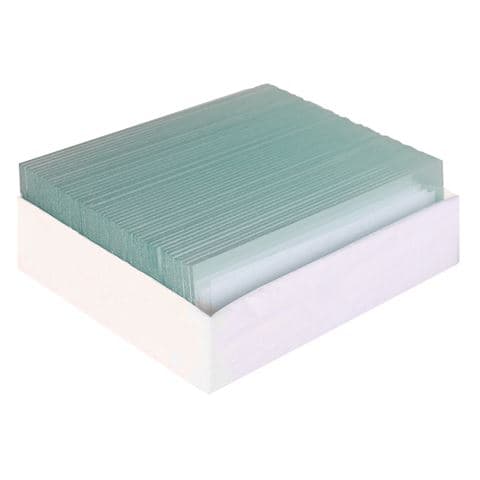 Byomic Object Glasses 25x75 mm 50 pcs. and Covering Glasses 18x18 mm 100 pcs.
