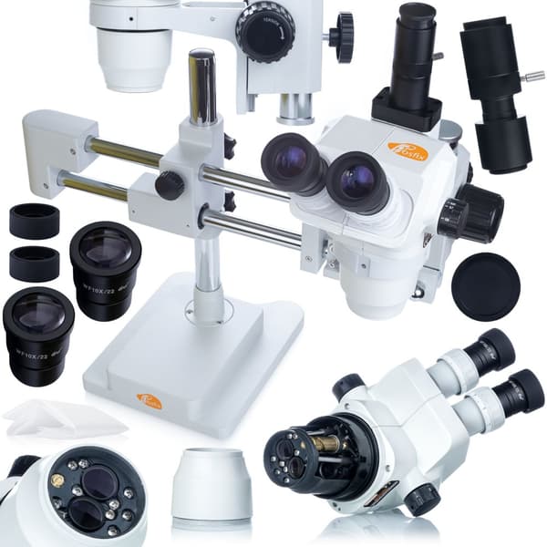 Trinokulaarinen stereomikroskooppi gantry-laitteella Andromeda Pro MSAP-T-SDMS1
