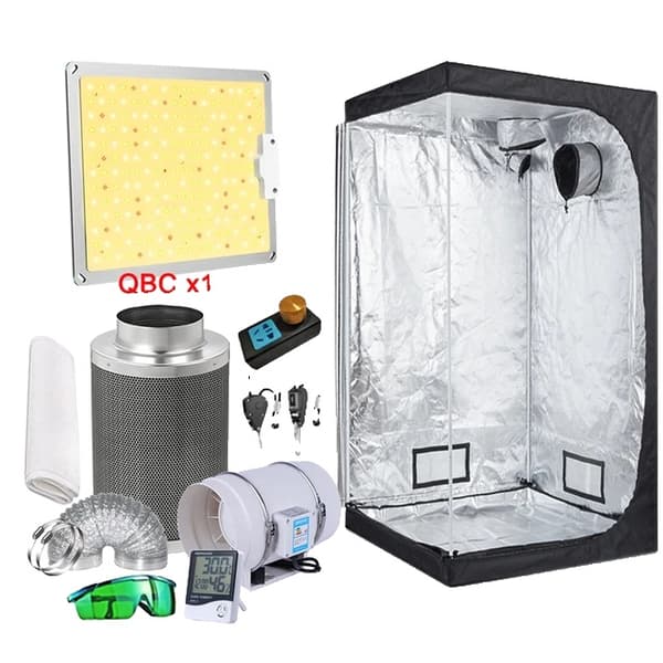 Samsung Quantum Led Växtljus, Fullt Spektrum, Dimmer Kit, Kombination 3, 50x50x100cm Kit