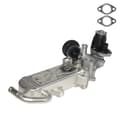 Miniatyrbild 2 av 4: EGR-ventilkylare, kompatibel med Volkswagen-modeller, OEM-delnumren 03L131512BB och 03L131512AT.