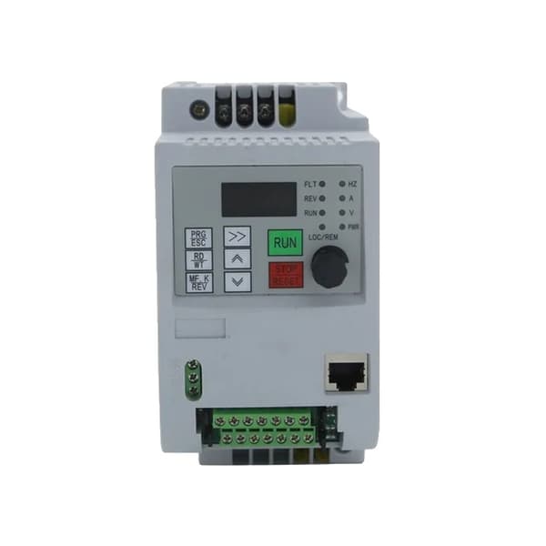 Frekvensomformer, Europa Kompatibel, 22KW-55KW Effektområde, 5,5 kW 7HK, 1 fase 220V, 3 faser 220V