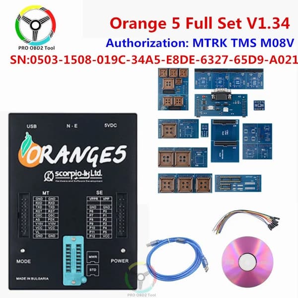 Orange5 Plus, Fuld Adapter Professionel, Forbedret Funktion Software, V138 Fuld Sæt