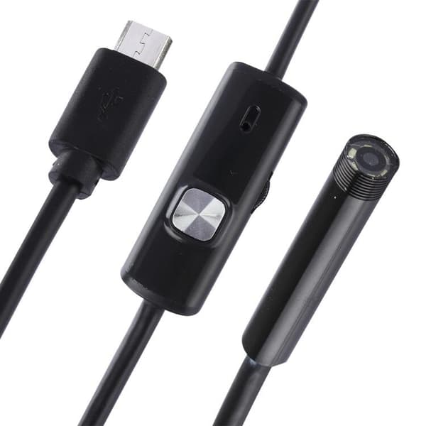SiGN Vattentålig Inspektionskamera 5m Micro-USB för PC & Android - Svart