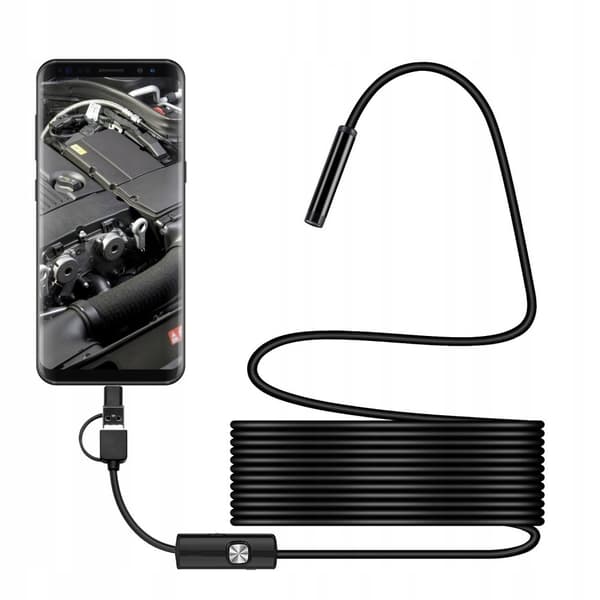 ENDOSKOPKAMERA 6xLED Inspektion ANDROID PC