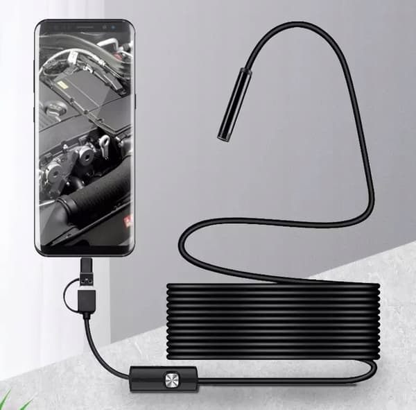 ENDOSKOPKAMERA 6xLED Inspektion ANDROID PC