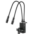 Miniatyrbillede 1 af 2: Mikroskop LED Gåsehalelys, 6W Effekt, 6500K Kold Hvid,2 i 1-a