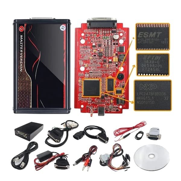 ECU Programmer Værktøj, Ubegrænsede Tuning Muligheder, OBD2 Kompatibilitet, KESS KTAG 22 ADAPTER