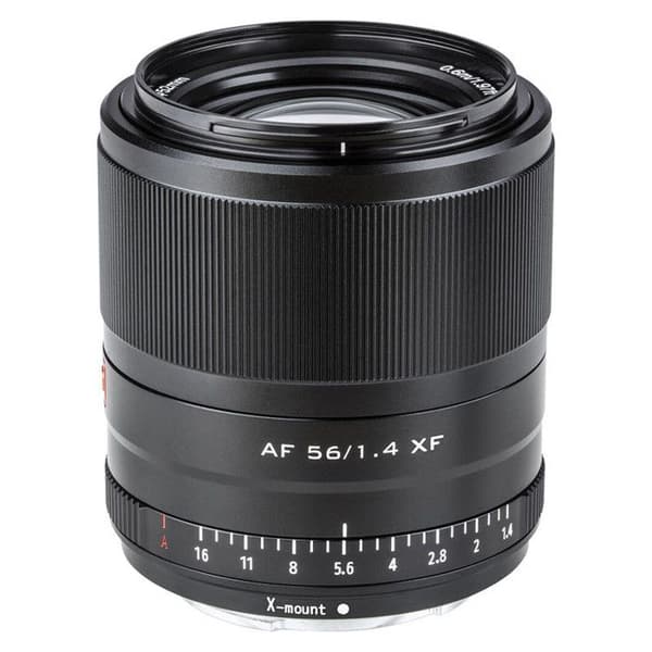 VILTROX FX-56 F1.4 AF Fuji X-fäste Svart Röd