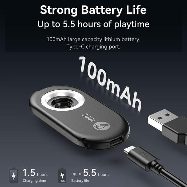 APEXEL Telefon Mikro Linse Nano Zoom for Android/iPhone med LED UV Lys/CPL/Universal Klemme APL-MS200