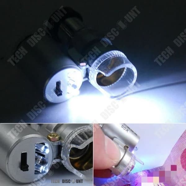 TD® Digital mikroskop usb endoskop billig elektronisk hd digital kikare mini handhållen förstoringsglas led ultraviolett lampa bijout