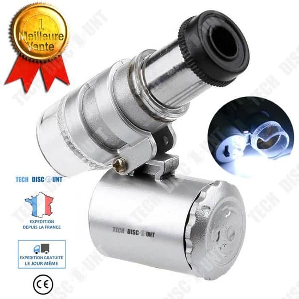 TD® Digital mikroskop usb endoskop billig elektronisk hd digital kikare mini handhållen förstoringsglas led ultraviolett lampa bijout