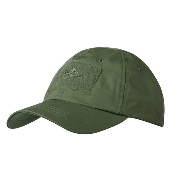 Helikon Polycotton Ripstop baseballkasket, olivengrøn