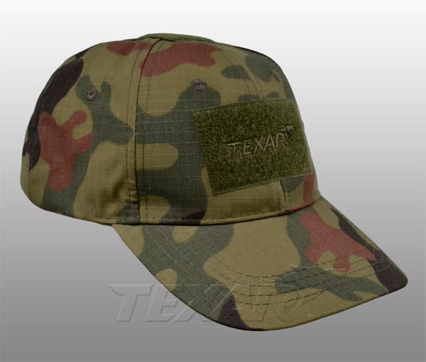 Texar WZ93 Ripstop-keps - PL woodland tactical