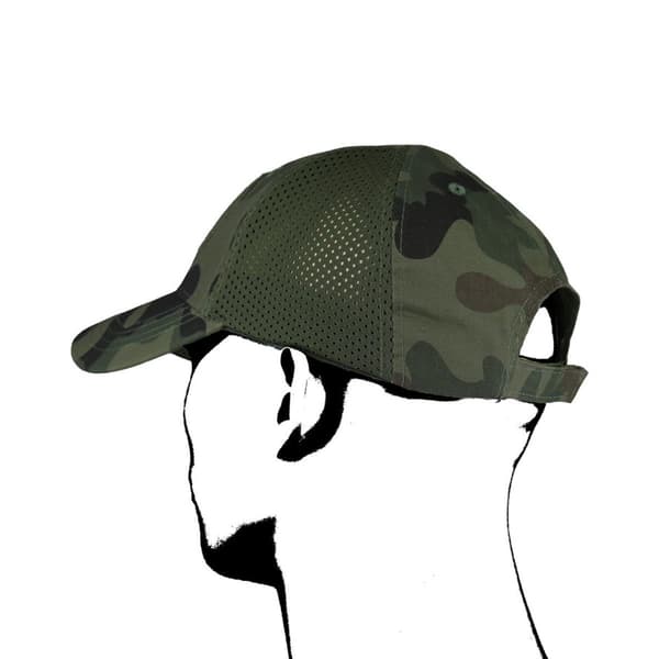 MESH Baseball Camo -lippis WZ93 pantteri PL metsänharmaa