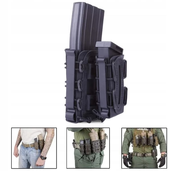 PISTOOLIN LIPASTASKU HOUSUVYÖHÖN Tactical SÄÄTÖ MOLLE 9MM