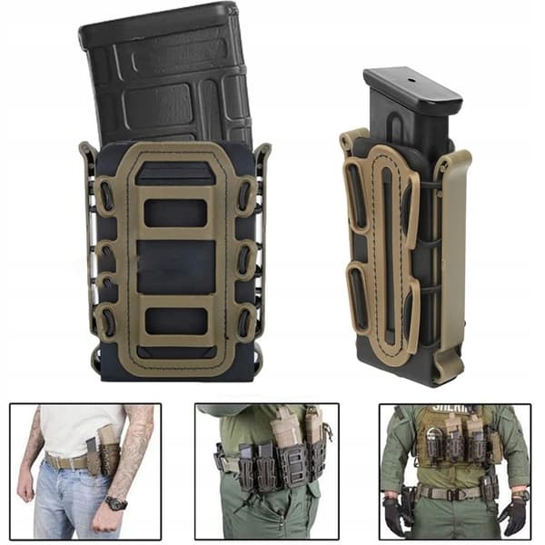 PISTOOLIN LIPASTASKU HOUSUVYÖHÖN Tactical SÄÄTÖ MOLLE 9MM