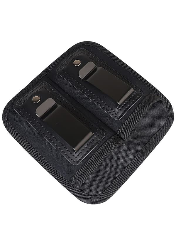 PISTOLMAGASINPOSE 9 mm BUKSEBÆLTE NYLON DOBBELT GLOCK