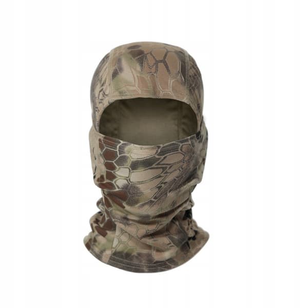 MILITÆR Elefanthue Militær TERMOAKTIV TAKTISK ASG 1 Hul CAMO BRUN