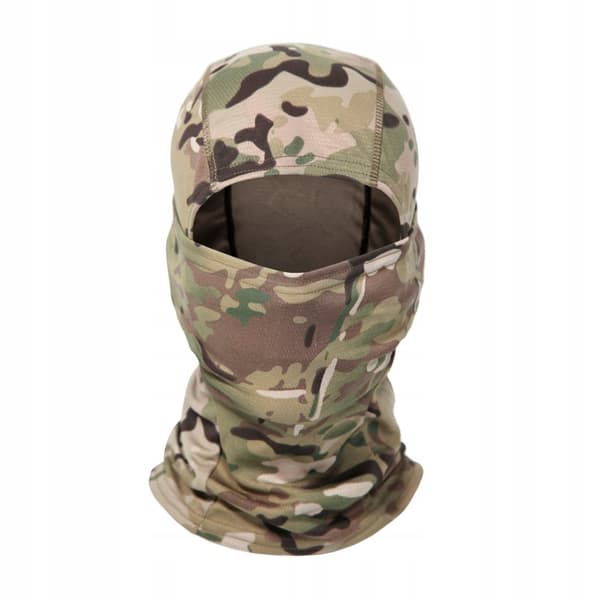 MILITÆR Elefanthue Militær TERMOAKTIV TAKTISK ASG 1 Hul CAMO KHAKI