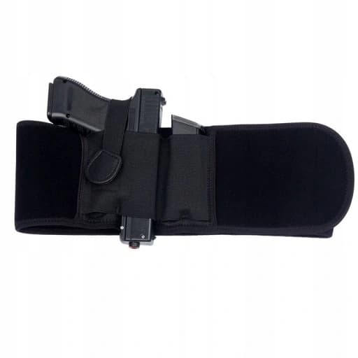 Bæltehylster op til 110 cm til en pistol. Universal og magasin. Stærk velcro.