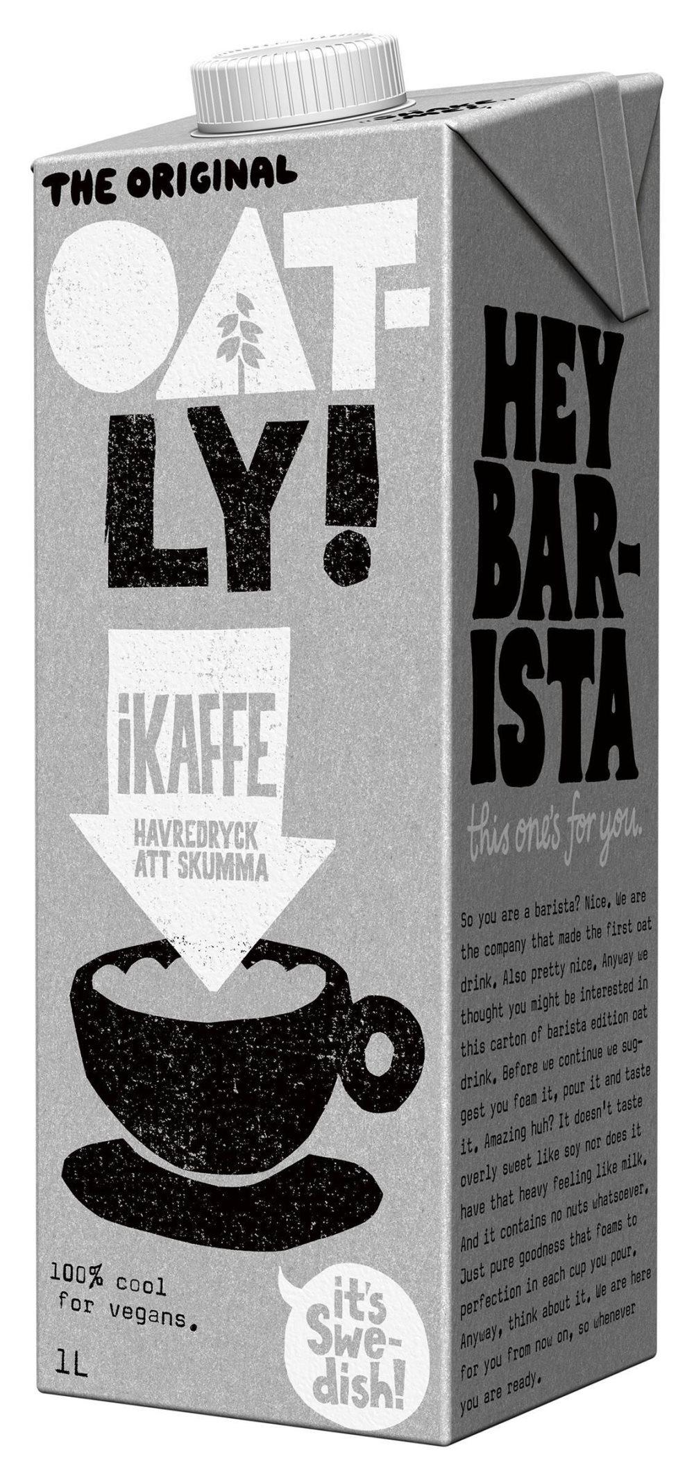 Havredryck OATLY ikaffe 1L 6st
