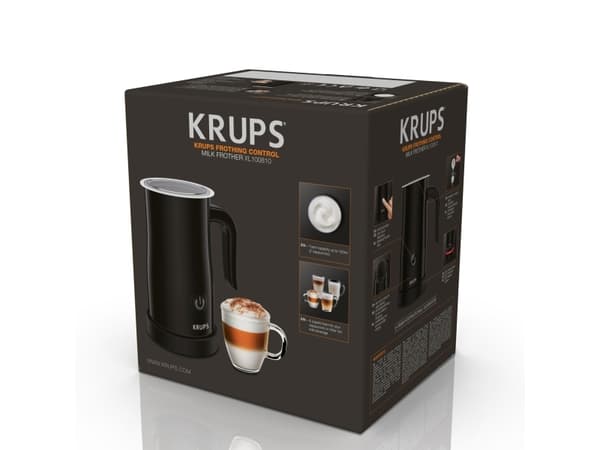 Krups XL1008, Automatisk, Sort, Rustfritt stål, 150 ml, 0,3 l, 100 s
