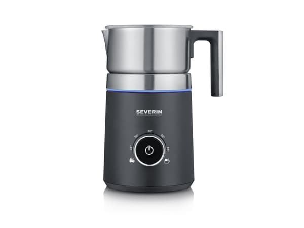 SEVERIN SM 3586 Spuma 700 - Mjölkskummare - 0.7 liter - 500 W - borstat stål/svart