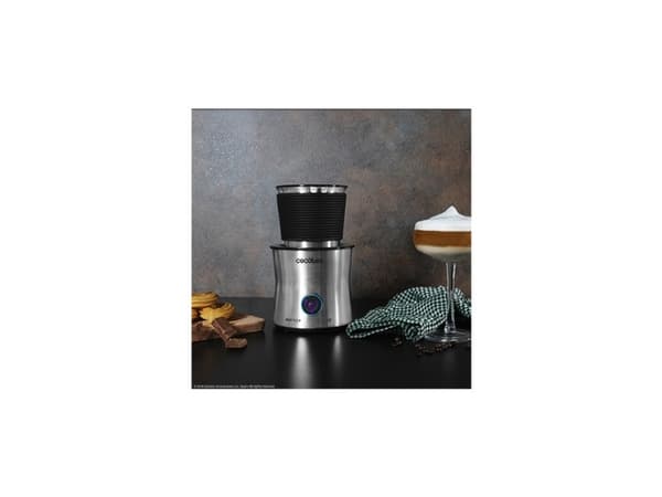 Cecotec 01518, Automatisk, Sølv, Rustfritt stål, 200 ml, 400 ml, 0,4 l